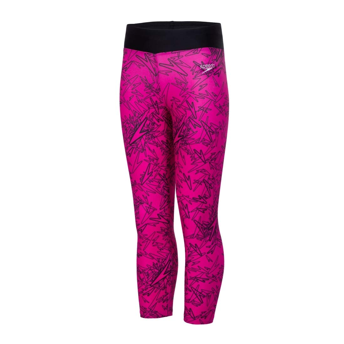 speedo Girl's Endurance 10 High Chlorine Resistant UPF 40+ Sun Protection Capri-picture-51