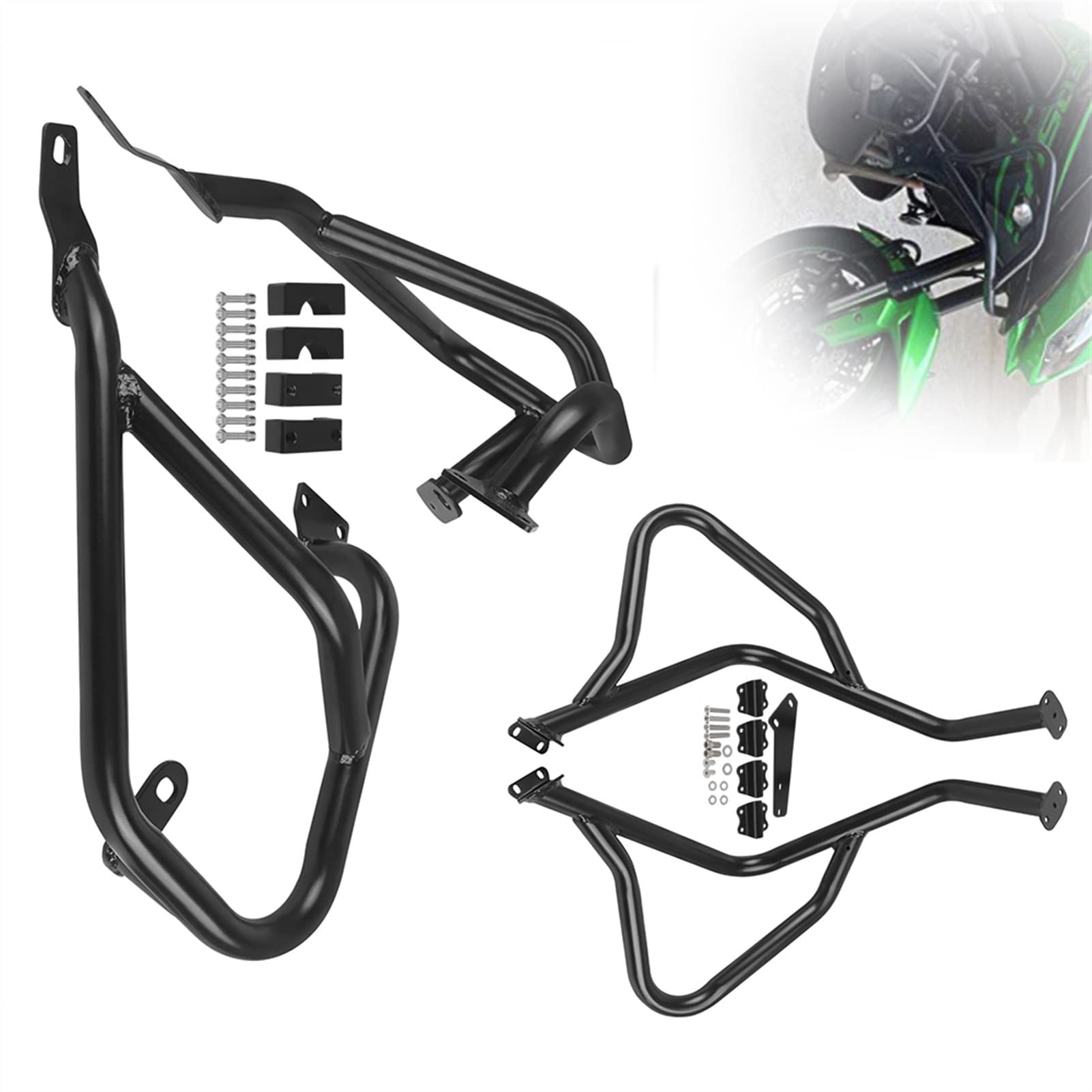 Pare-chocs Moteur Versys 650 Garde Protecteur en Acier Renforcé Haut de Gamme
