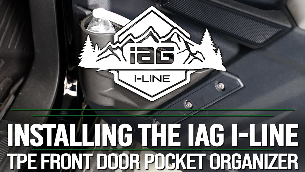 Organizador de Puerta y Portavasos IAG para Ford Bronco 2021+ miniatura 7