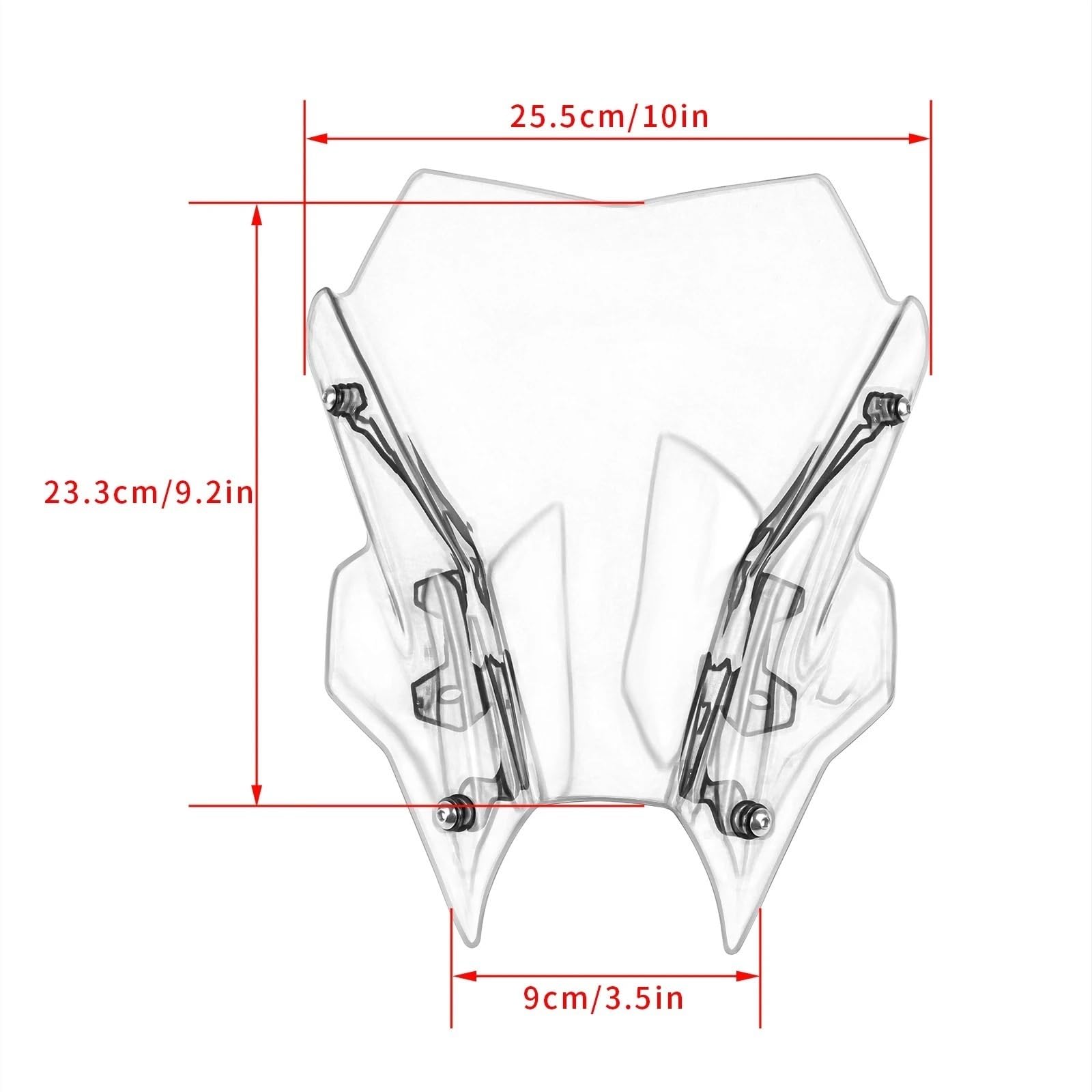 Przednia szyba motocyklowa Do YAMAHA MT-09 MT09 MT 09 FZ09 FZ-09