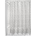 Produktbild InterDesign Laci Schimmel-/Spakresistenter Wasserdichter Duschvorhang aus PEVA, 183 x 183 cm, grau