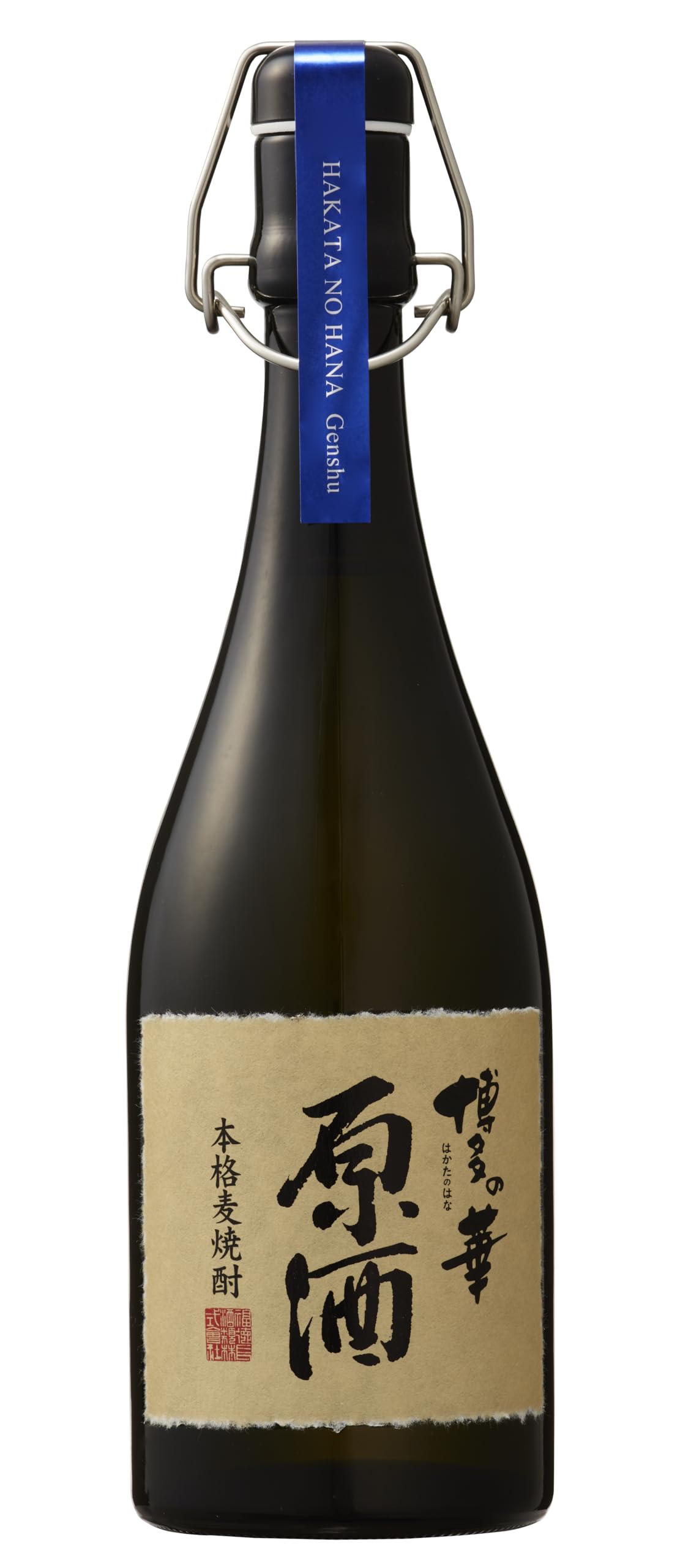 Amazon.co.jp: 焼酎 麦焼酎 博多の華 原酒 44度 720ml 2本 福徳長酒類