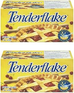 Tenderflake Pure Lard (2) Package Bundle (454g per package) - PLUS Bonus Big Maple Trivia Cards to Enjoy – Perfect for Baking Pastries, Pies, Tarts for the Holidays