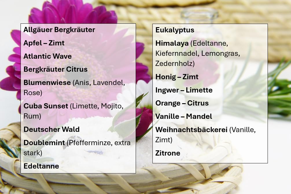 Dufte Momente | 13 x 20ml Duftöl | mit naturreinen ätherischen Ölen | für Duftlampe Diffusor Sauna Raumbeduftung und mehr | vegan und ohne Tierversuche