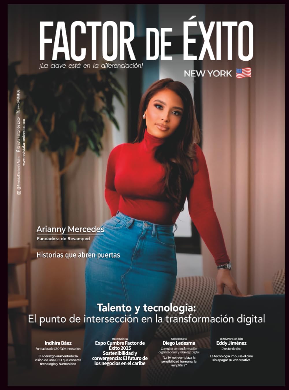 Capital humano y transformación digital. Edición #15 New York (Revista Factor de Éxito New York)