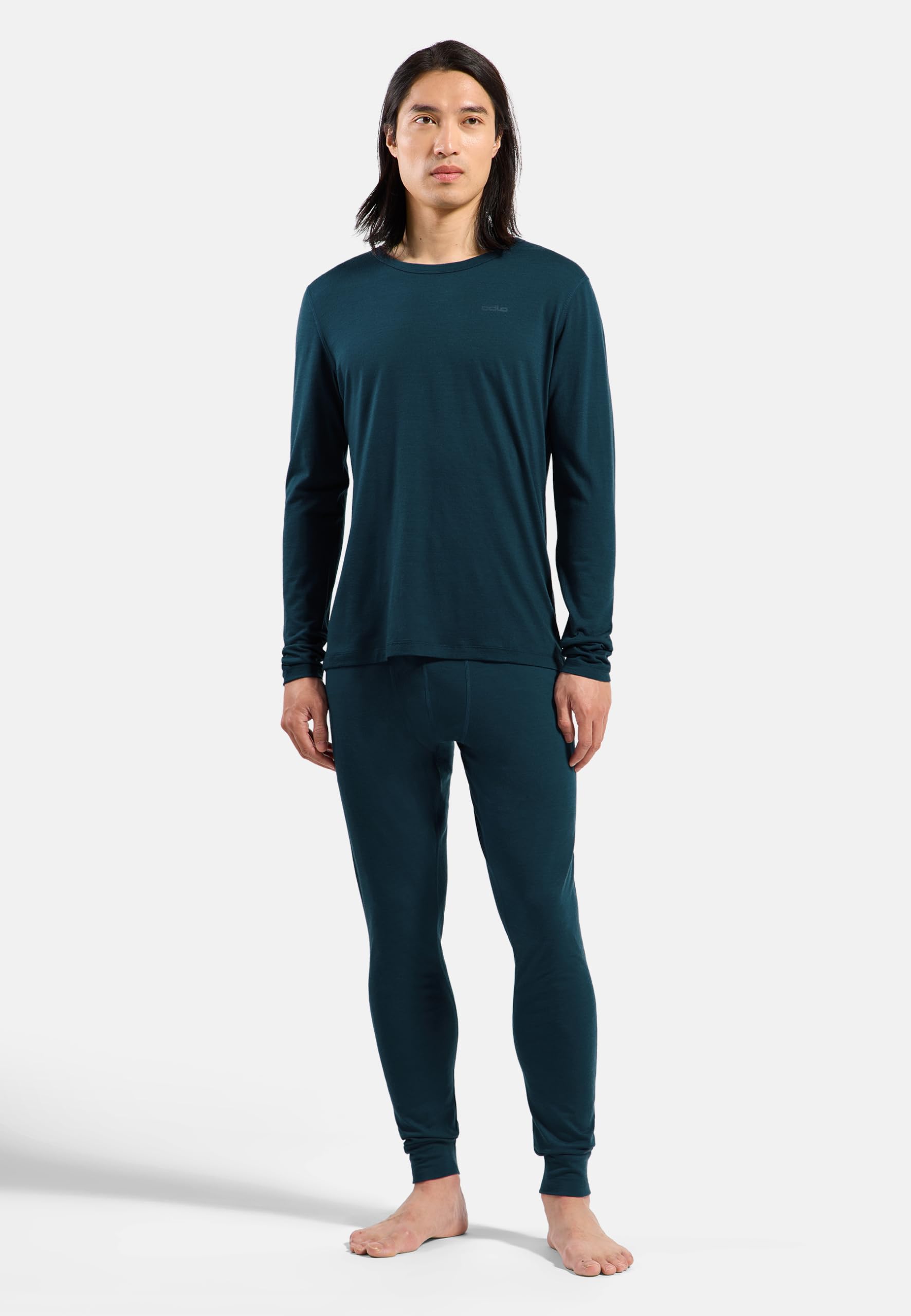 Odlo Merino Fundamentals Set Long Set di Abbigliamento Termico Uomo