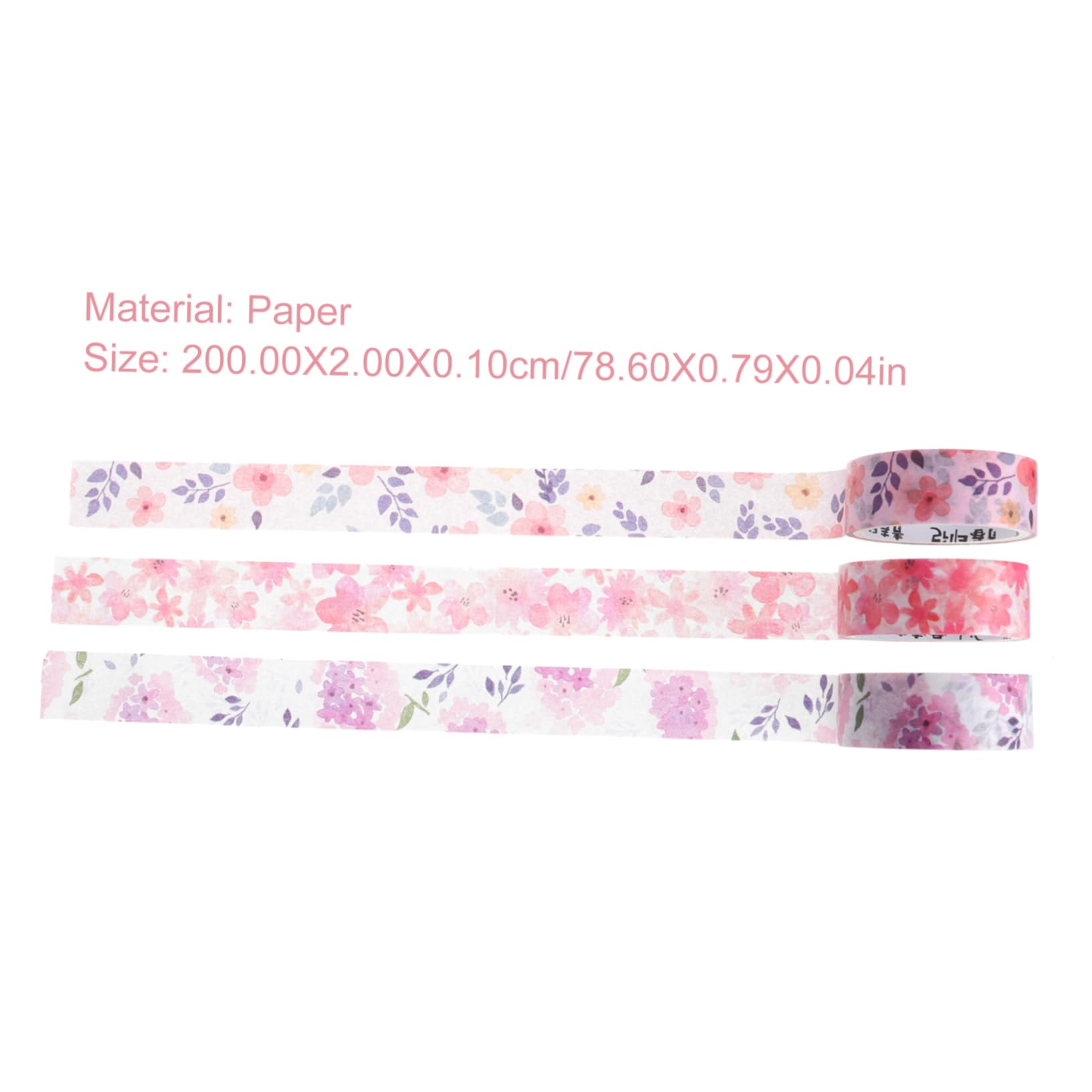 STOBOK 39rotoli Nastro Adesivo Decorativo Set Per Fai Da Te Washi Tape Per Scrapbooking e Decorazioni Di Diario Carta Pulp Di Qualità Superiore Per Creazioni Artistiche e Regali