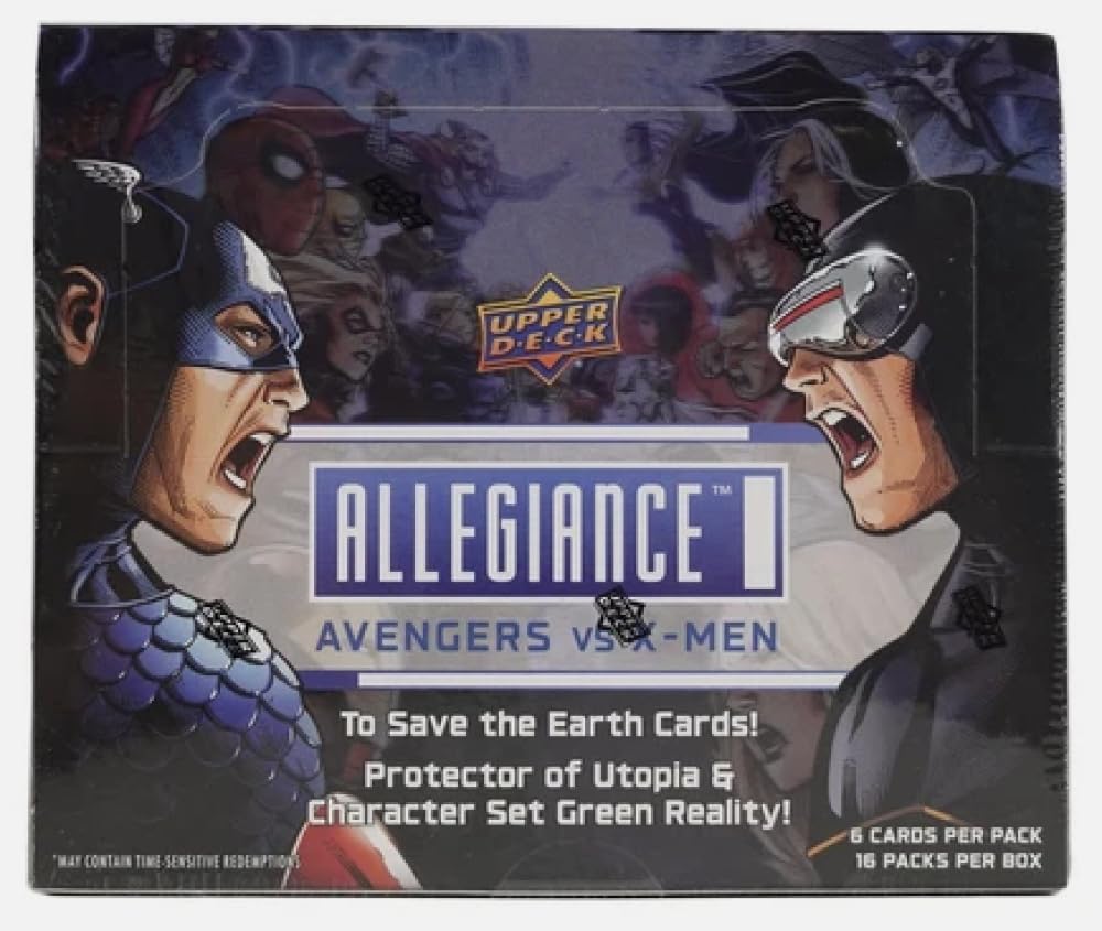 Amazon.com: 2023 Upper Deck Marvel Allegiance Avengers vs X-Men