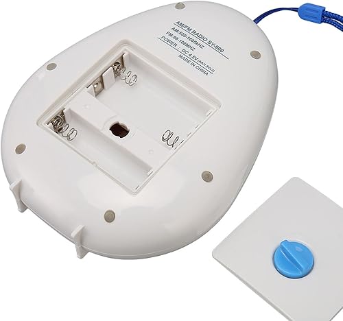 Miniatura 7 de Baño AM FM Receptor Portátil Impermeable Radio Altavoz incorporado Alimentado por 3 X Pilas AA (no incluidas) FM  88 a 108MHz AM  530 a 1605KHZ