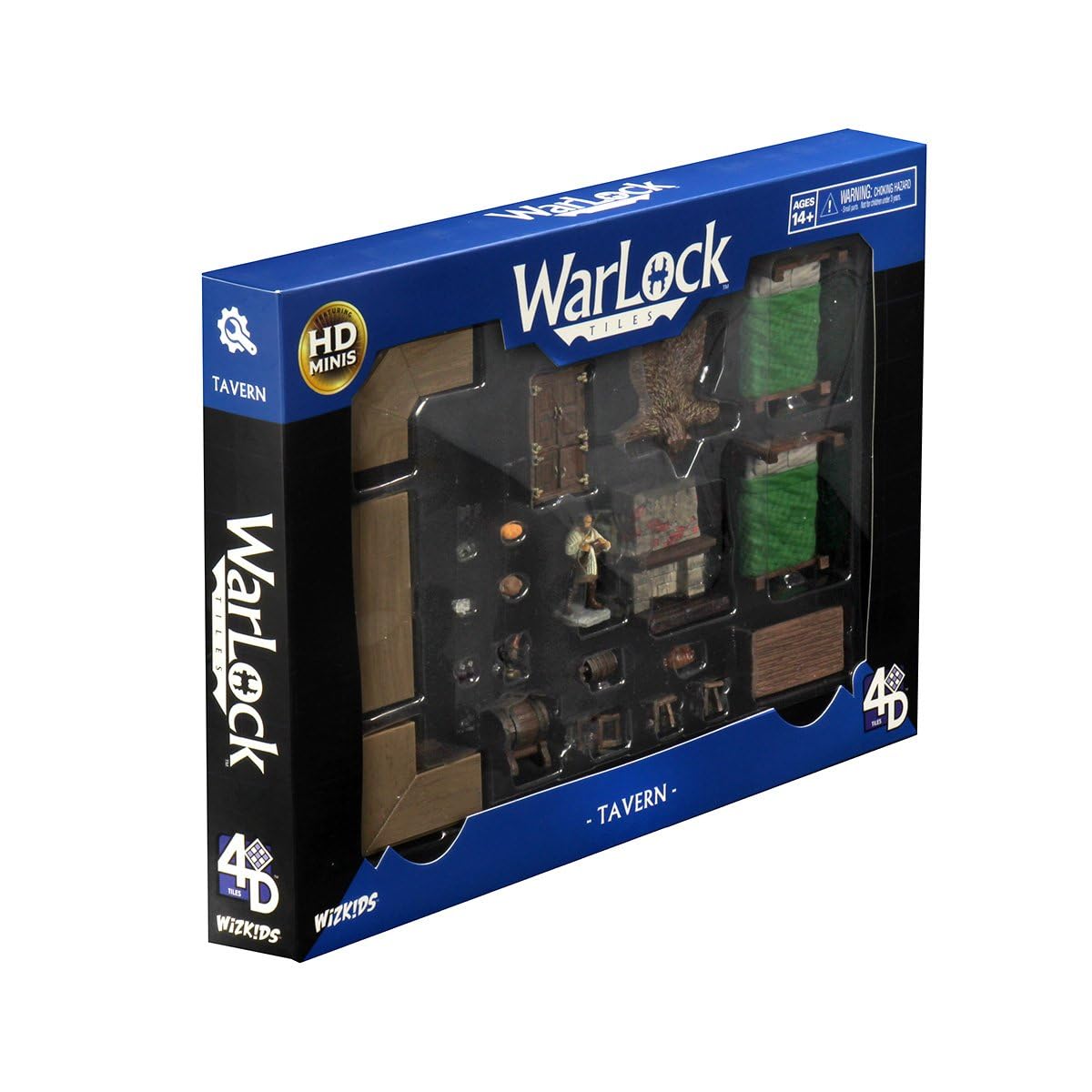 Wiz Kids LLC , Warlock Tiles: Accessory-Tavern , Accessory , Ages 14+