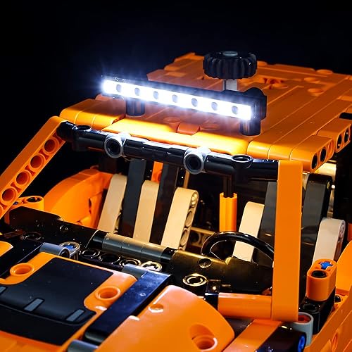 Miniatura 8 de Kyglaring Kit de iluminación LED para Lego Technic Ford F-150 Raptor 42126 Kit de construcción y juego de luces compatibles con Ford F-150 Raptor