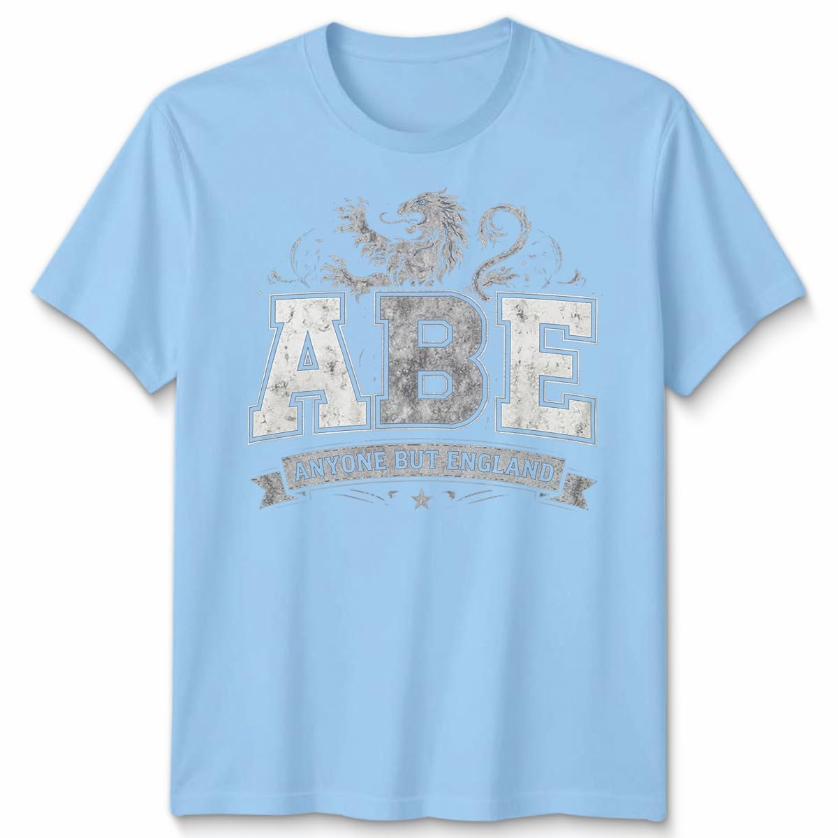 Abe Anyone But England Scotland Navy Tshirt Funny Antiengland Football Soccer Rugby Rivalry Fan Gift Tee Unisex Sizes Unisex 3XL โ image 1