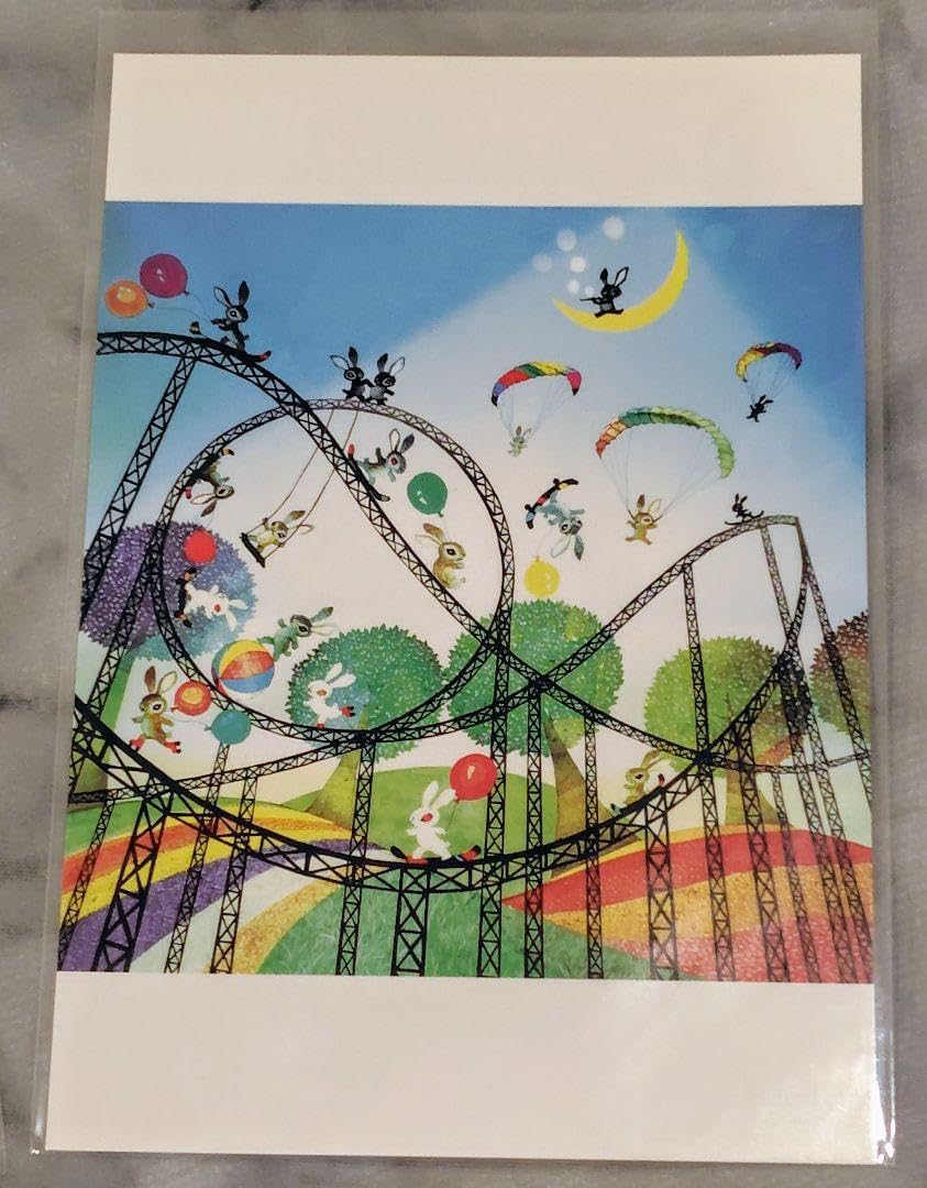 Amazon.co.jp: 藤城清治さん ポストカード 7枚セット 影絵絵葉書
