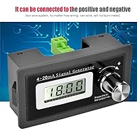 Vista 6 de Samfox 4-20mA Signal Generator, 3-21mA Adjustable High Precision DC Current Analog Simulator Two-Wire Transducer Test Signal Generator DIY Kit