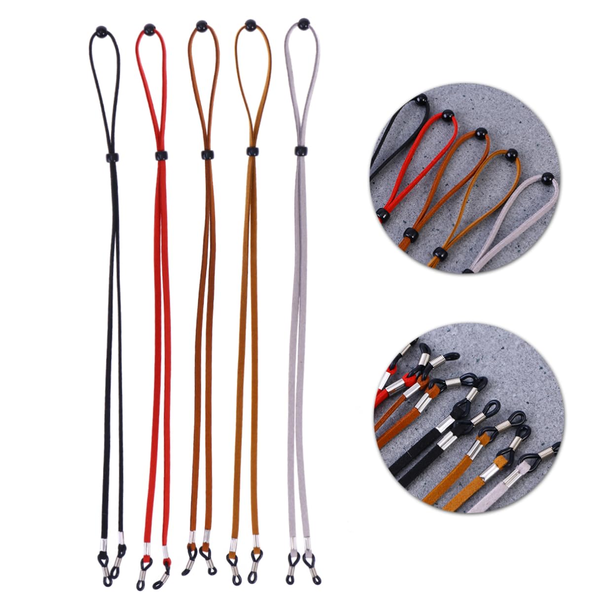 Healeved 15 Piezas Retenedor De Gafas Cordón Para Gafas De Correr Gafas De Sol Cuerda De Natación Cordón Sin Gafas Cadena Sin Gafas Corriendo Gafas De Sol Cuerda Para Gafas Lentes Anticipo