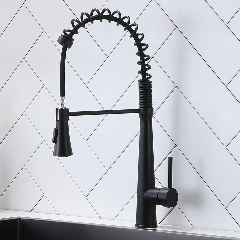 Buy ATUM HOME Black Kitchen Tap,Modern Professional Kitchen Taps with