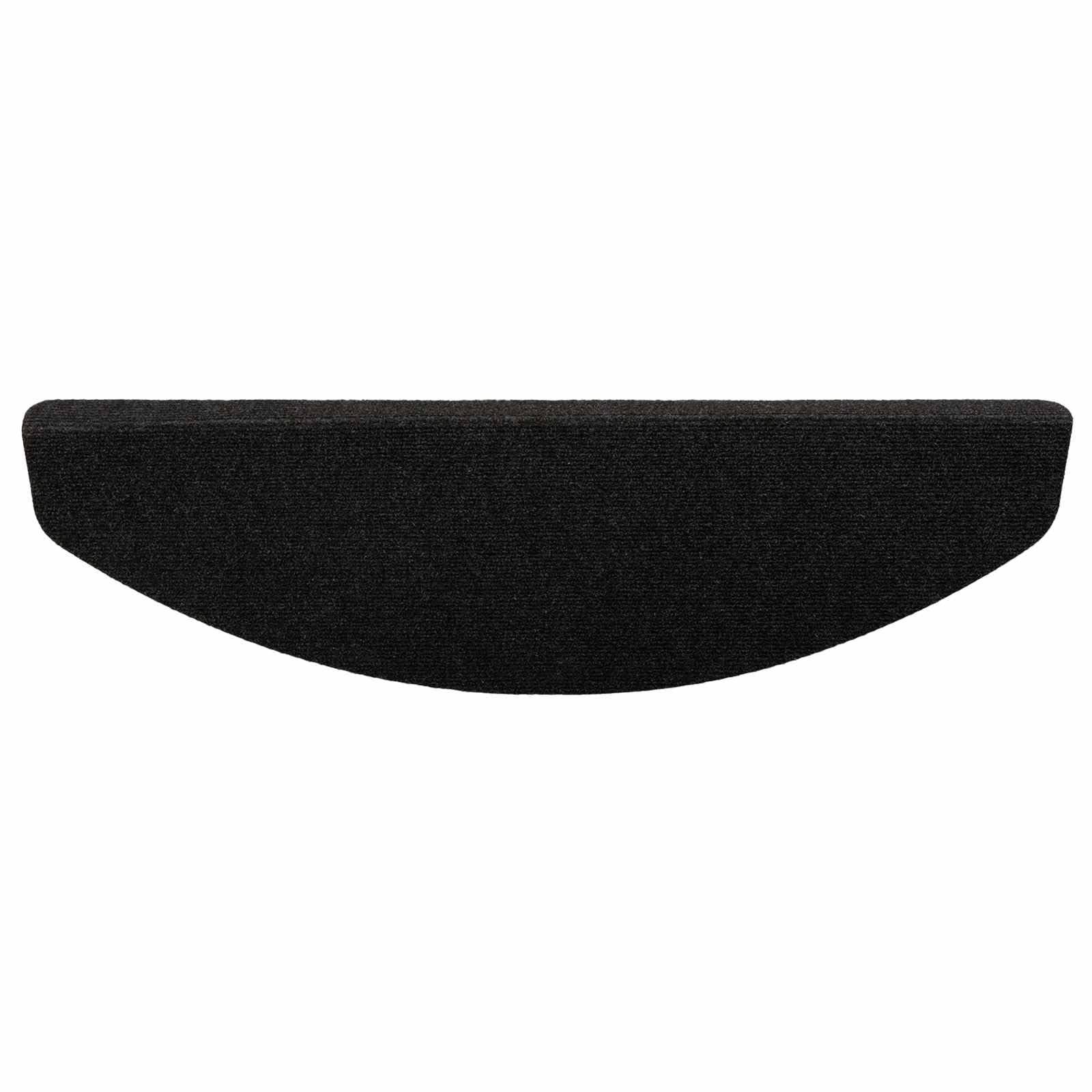 Lot de 15 tapis d'escalier autocollants en feutre anthracite