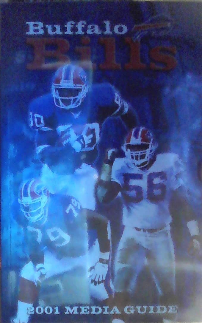 2001 Buffalo Bills Media Guide Buffalo Bills Books