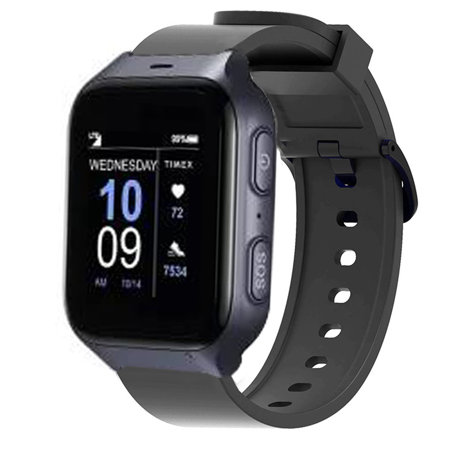 Lamshaw Compatible for Timex Family Connect SENIOR Watch Bands, Quick Release Watch Soft Silicone Sport Band Compatible with Timex Family Connect