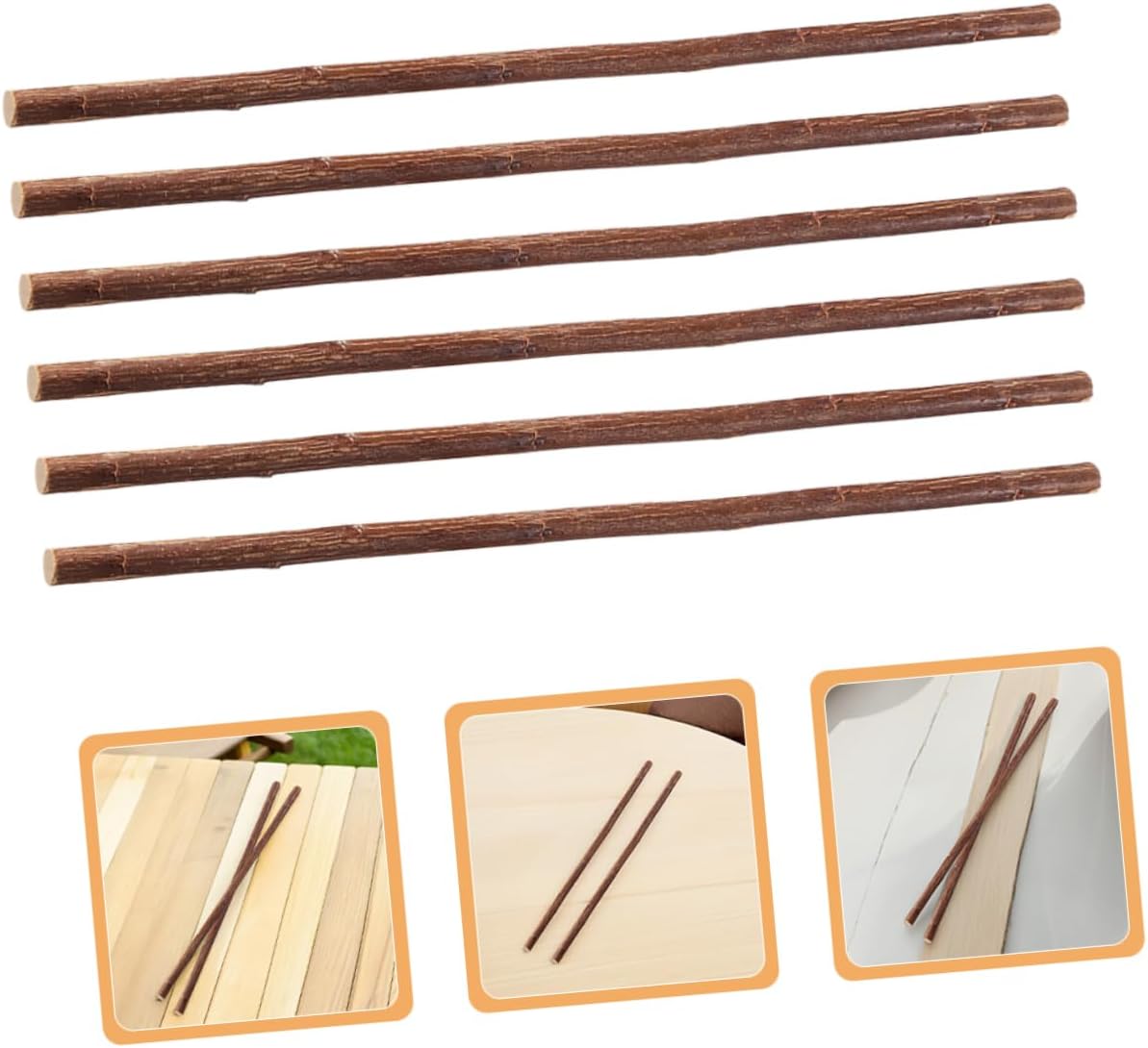 Gadpiparty 50pcs Natural Wood Branches for Crafts Versatile DIY Sticks for Home Decor Farmhouse Vases and Educational Projects Sturdy Twigs for Creative Expression and Craft Supplies
