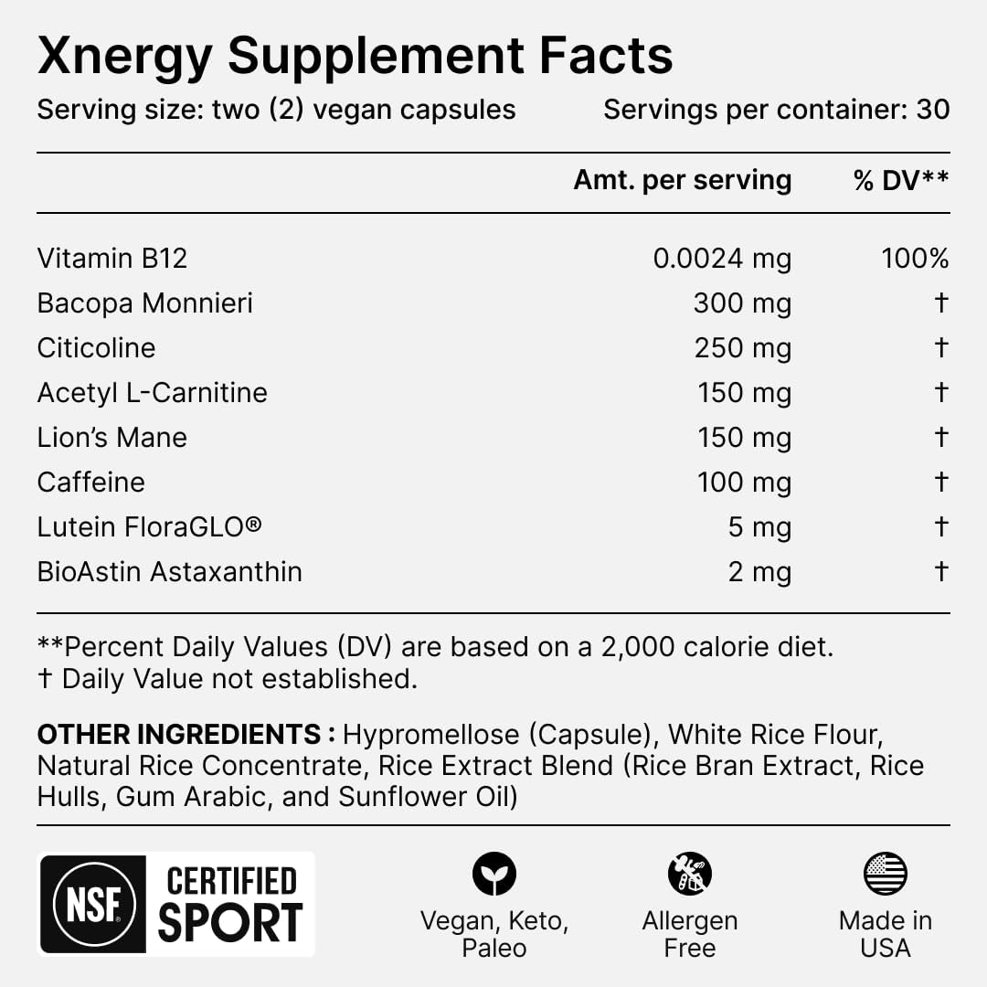 Stoned Ape Nootropack - Brain Health Supplements for Focus, Mood, Sleep, Memory, Energy & Recovery - Vitamins, Minerals, Herbs, Adaptogens, Mushrooms - Keto, Paleo, Vegan - NSF Sport - Image 8