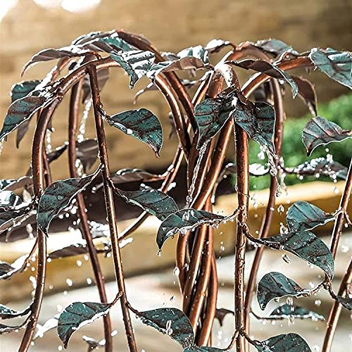 Junniu Fountain Indoor Outdoor Living Waterfall Fountain Home Decoration Wrought Iron For Outdoor Patio Garden #TOP6