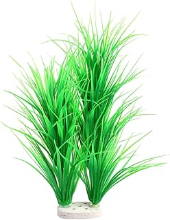 POPETPOP Decorações De Plantas Decoração De Tanque De Peixes Enfeites De Decoração De Plantas Decoram Plantas Aquáticas Artificiais Decoração Verde Artificial Decoração De Aquário De Peixes