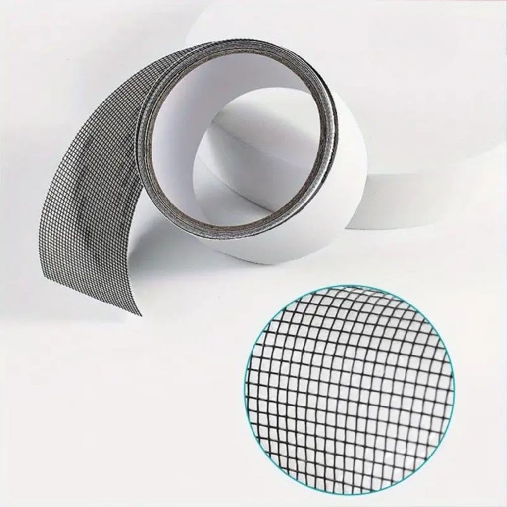 OLLEVRA Pencere Tamir Bandı Güçlü Yapışkanlı, Böcek Önleyici Yama Bandı 2 mt x 5 cm