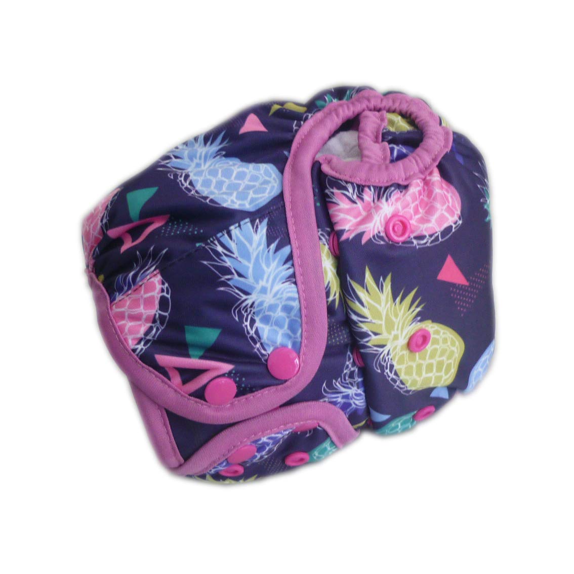 Couvre-couche en tissu pour bébé, réutilisable, lavable et réglable (C09) (C26), noir foncé, taille unique