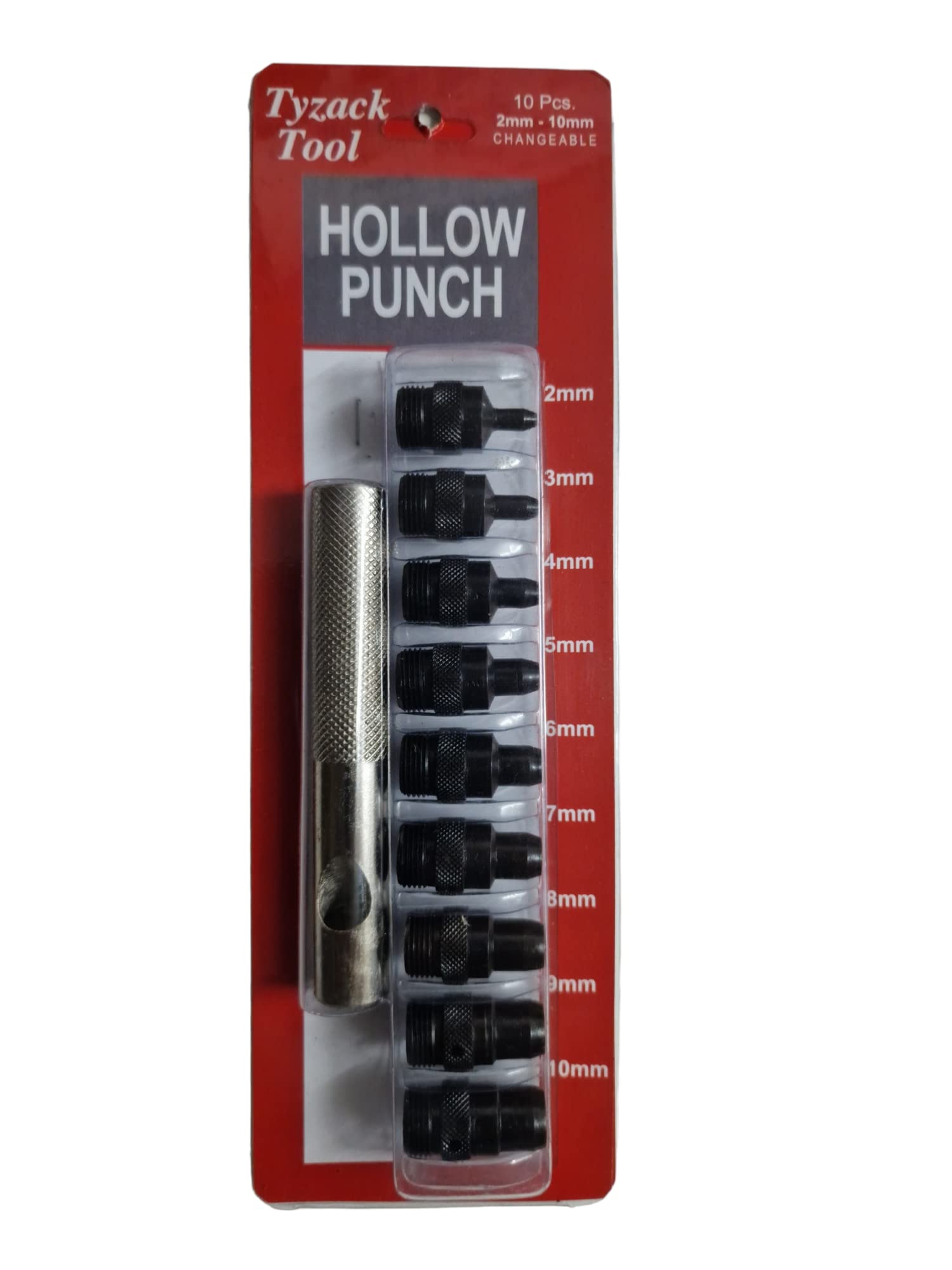 Tyzack Interchange Hollow WAD Punch Set of 10 - TY0942