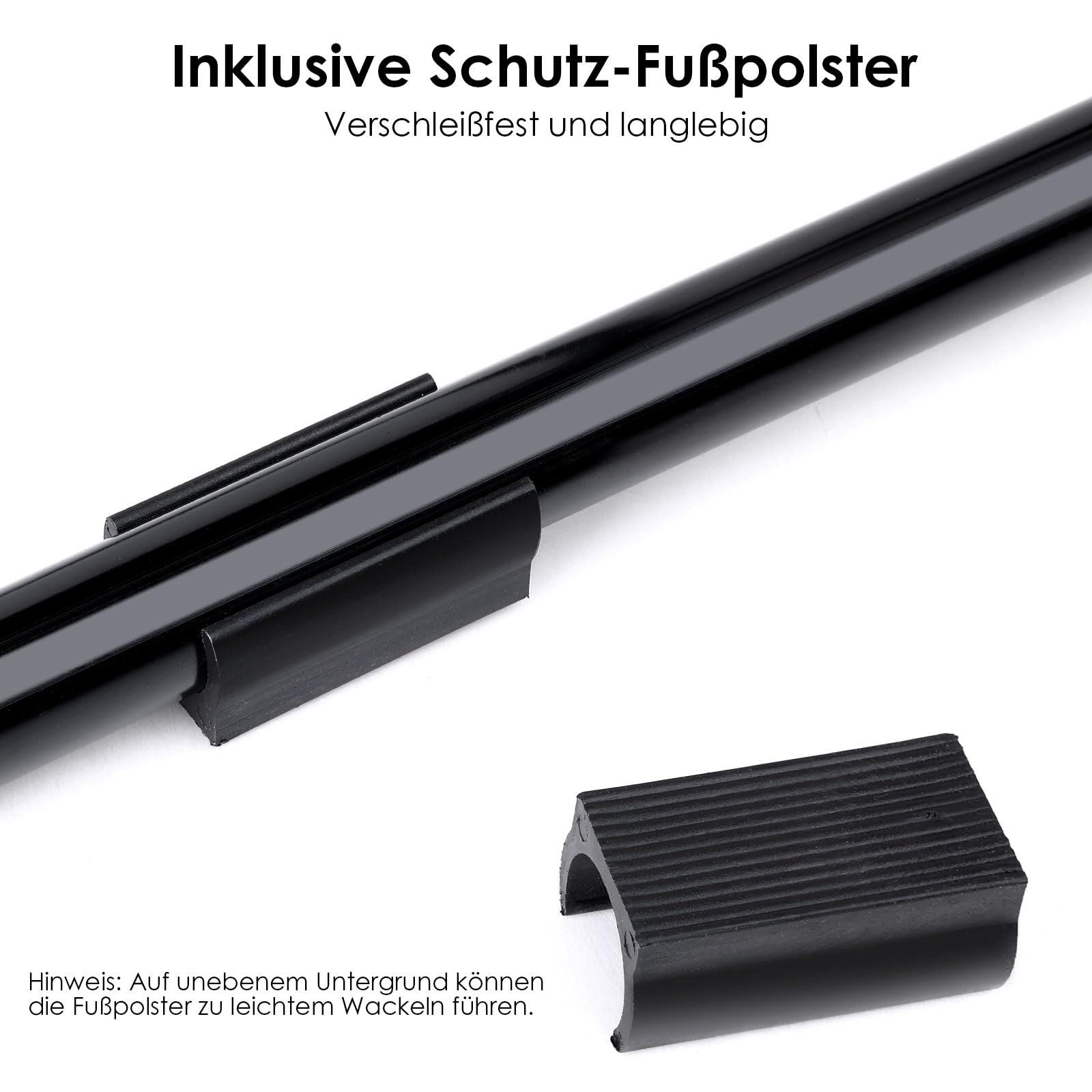 MOONCY Klapphocker Faltbar aus Aluminium, 40 × 37,5 × 39 cm, Extra Großer Falthocker bis 135 kg Belastbar, Leichter Campinghocker für Wandern, Angeln und Outdoor, Schwarz