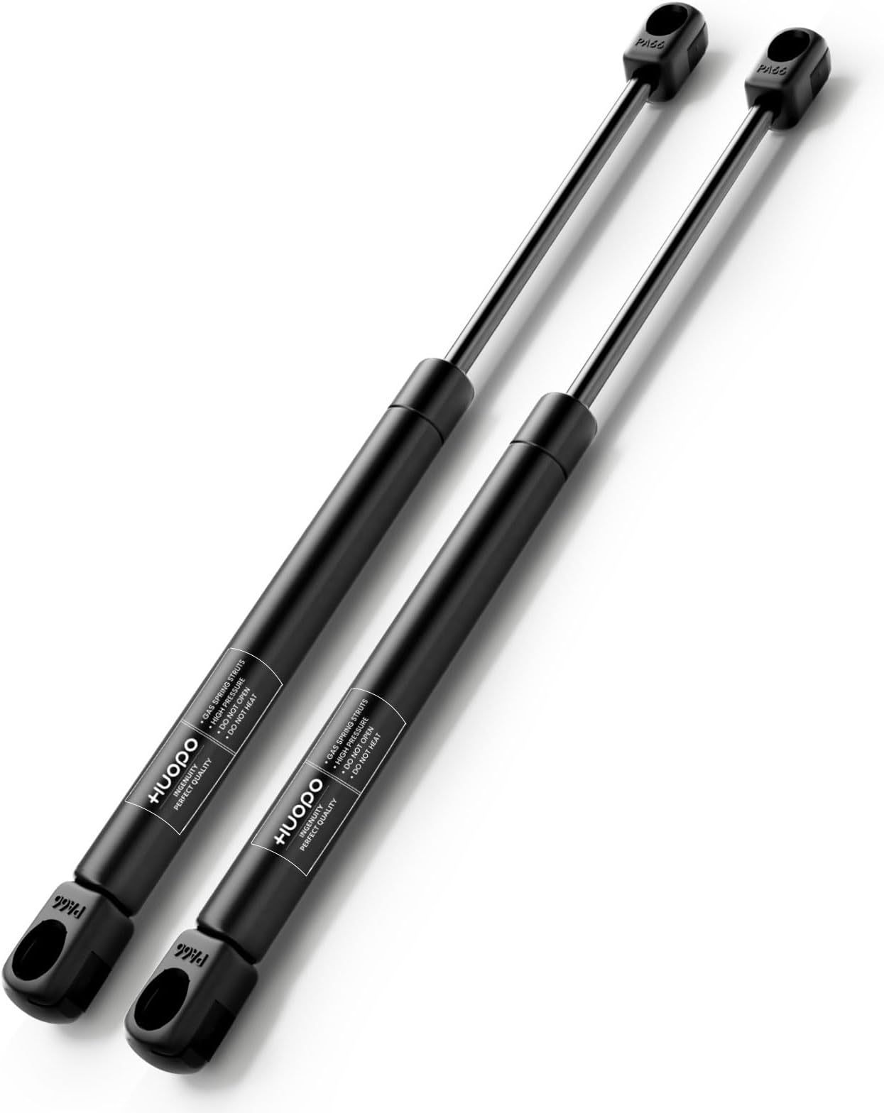HUOPO 20 inch 80 lb/356N Gas Strut ML3480 Lift Supports Spring Shocks for Tonneau Cover Camper RV Bed Basement Storage Door Hatch Boat Lid Tool Box Custom Window Tanning Bed Replacement Part, Set of 2