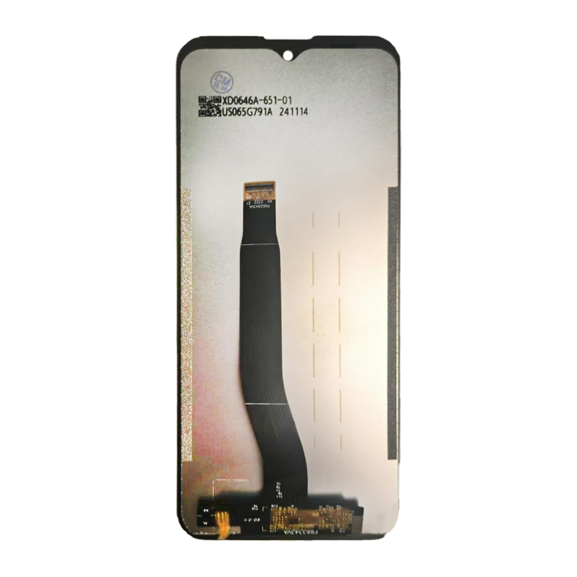 Display LCD per Cubot Kingkong 9 (d-hpy F663343) [con impronte digitali] [6,58 pollici] LCD Display Touch Screen Digitizer con set di attrezzi