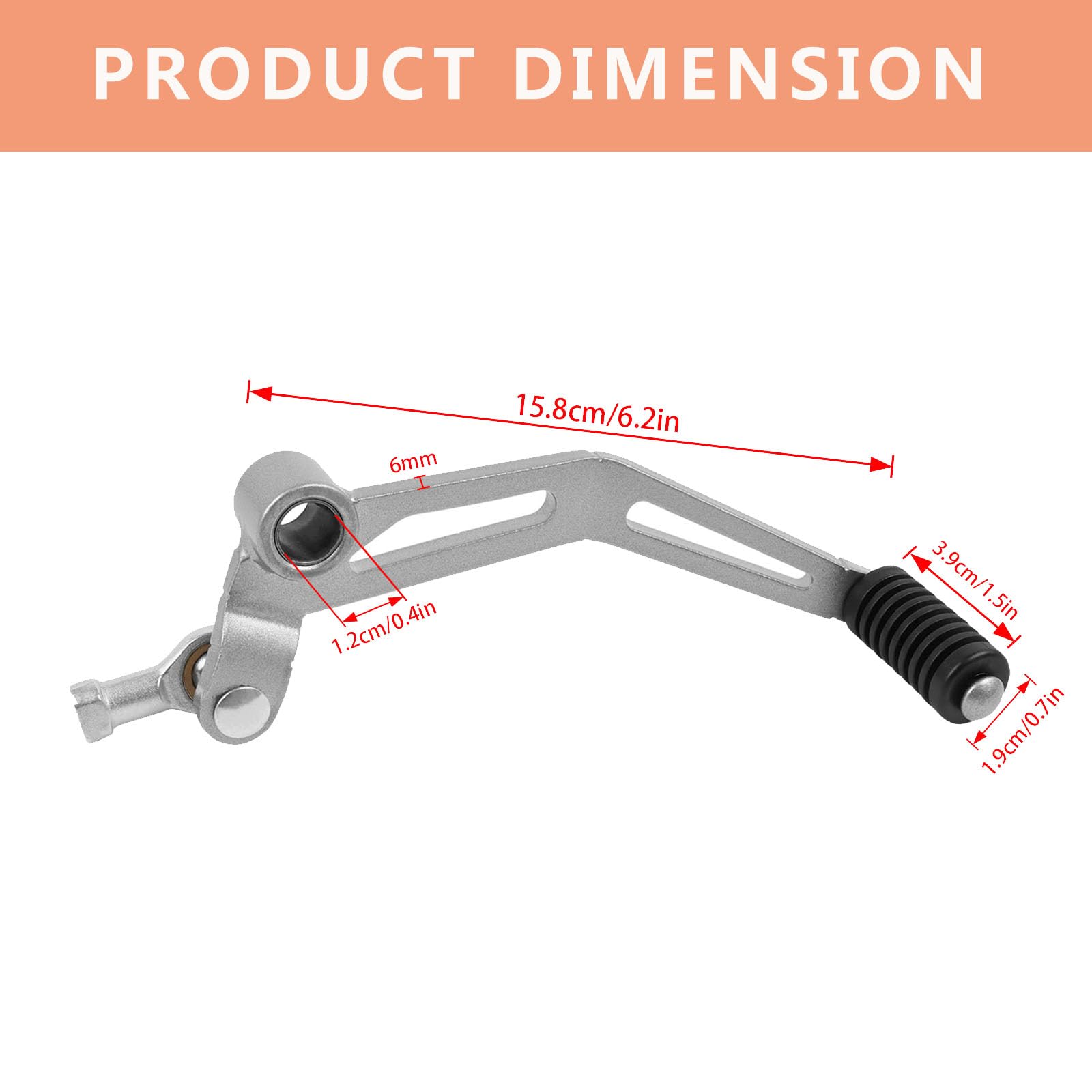 返金用 Amazon.com: Gear Shifter Lever for Kawasaki Ninja 400 500
