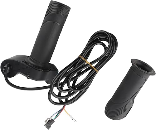 Miniatura 2 de VGEBY 1 par de empuñaduras eléctricas para bicicleta, pantalla LED impermeable, para manubrio de bicicleta eléctrica, coches, scooters, acelerador