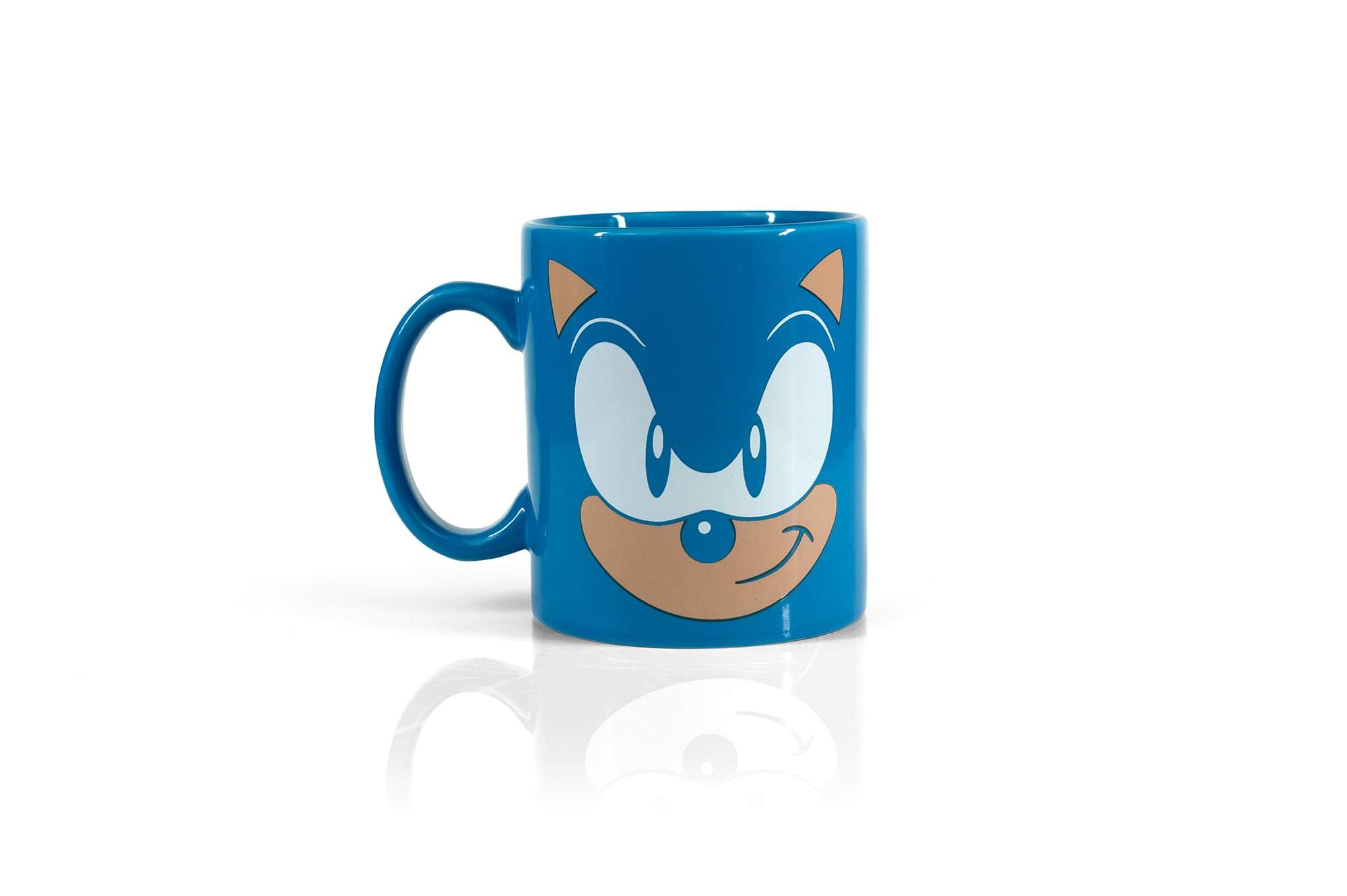 Official Blue Mug - 16-Ounce Ceramic Cup for Hot Coffee, Tea, Cocoa - Features Wrap-Around Character Face - Perfect for Home, Office, Travel - Licensed Merchandise