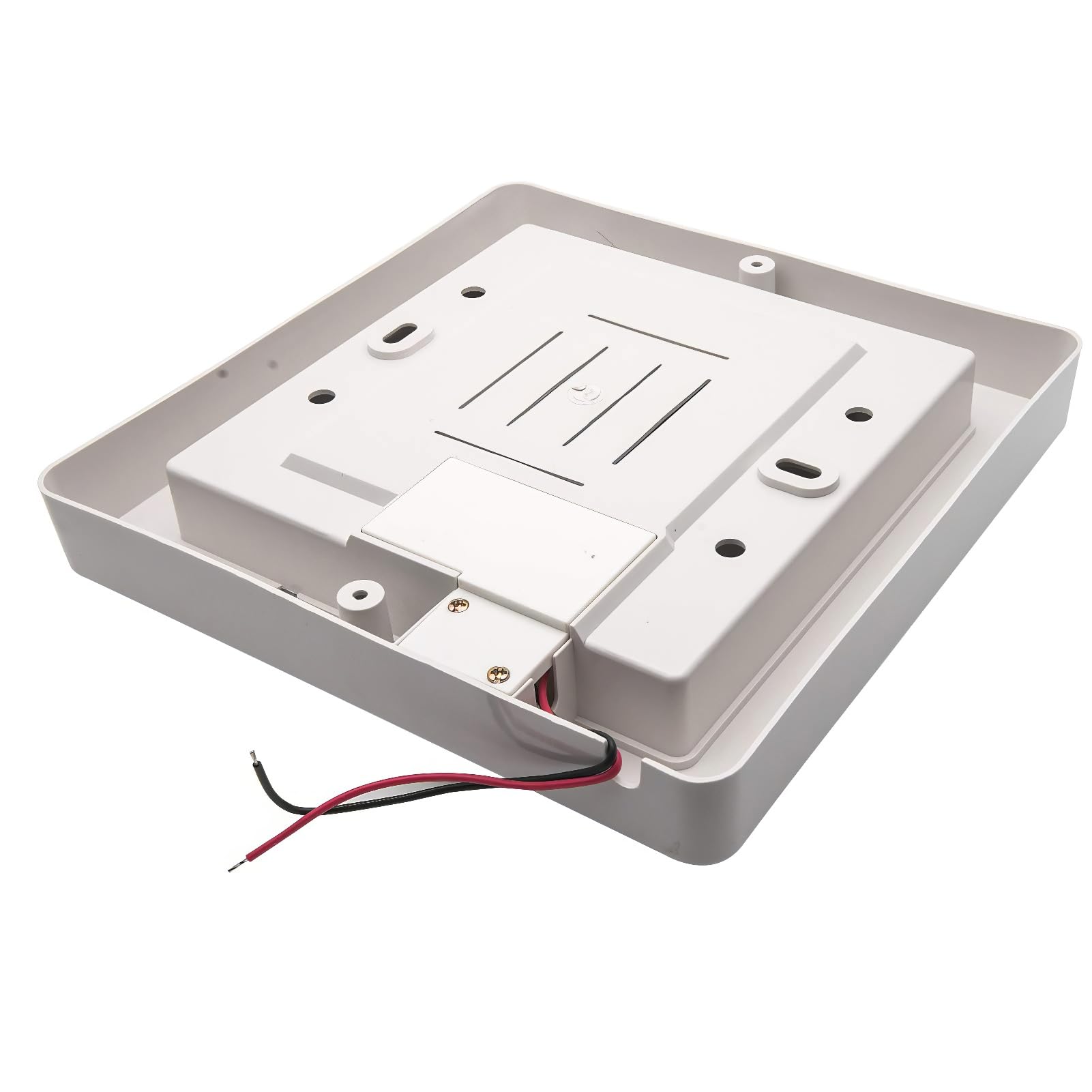 12V-24V LED RV lámpara de techo para caravana camping-Car barco, 9W luces de techo lámpara de techo LED blanco cálido