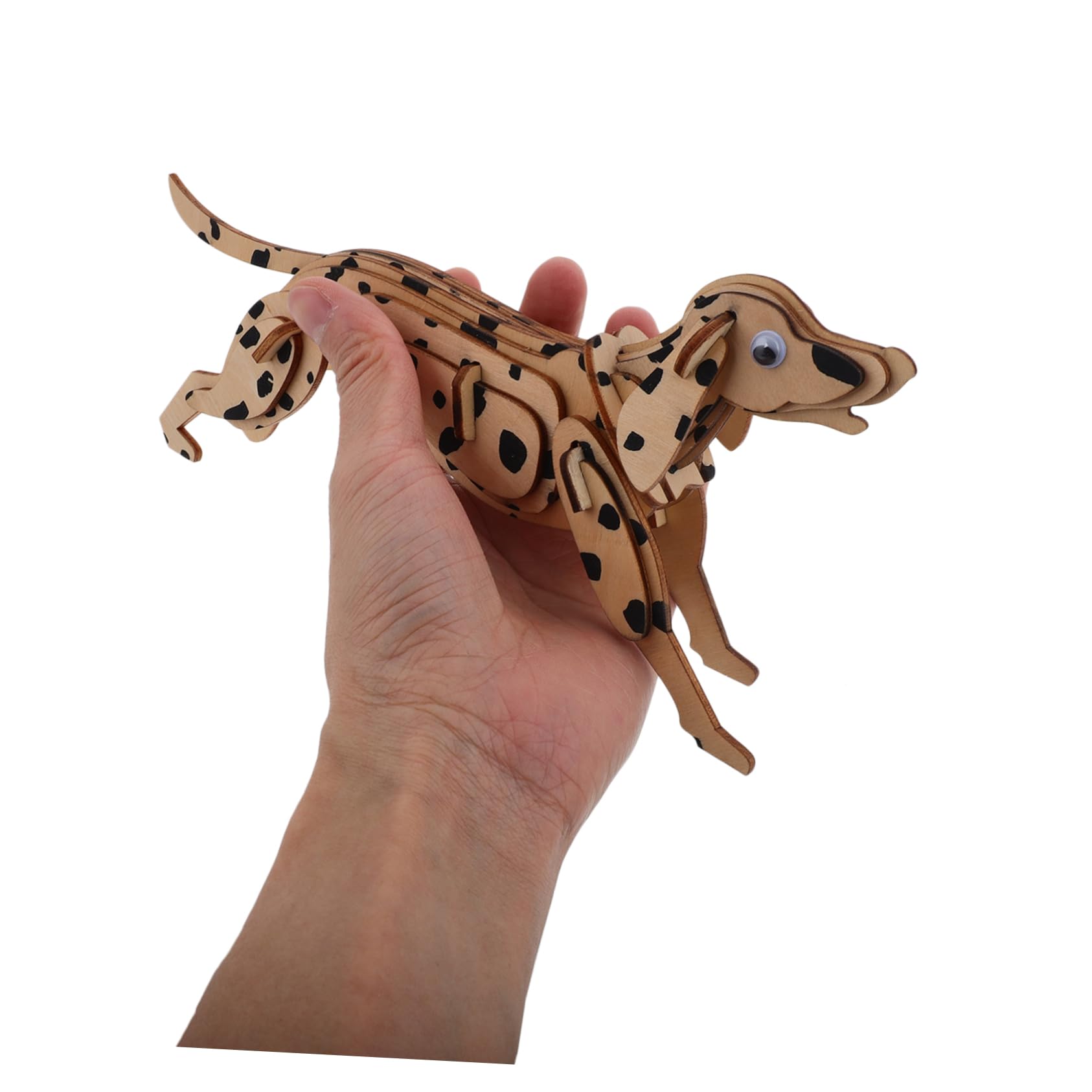 Amazon | FELTECHELECTR 木製パズルのおもちゃ 動物の立体パズル 木製