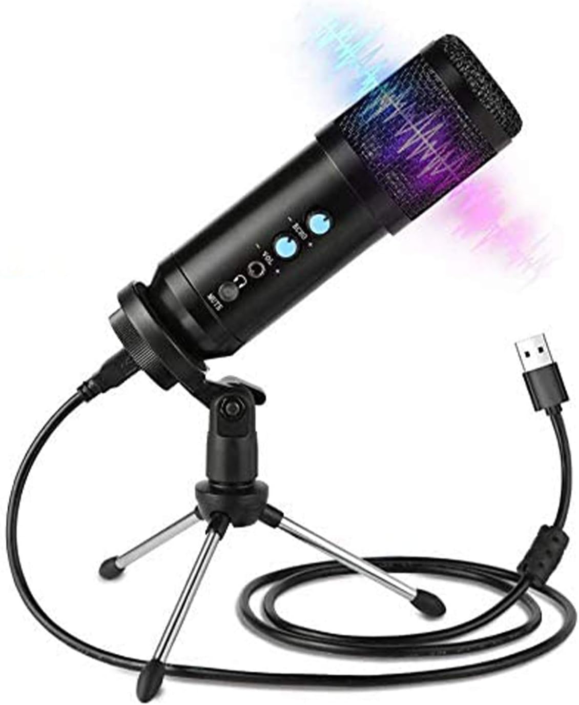 USB Microphone,Multipurpose Condenser Microphones for Computer,Laptop