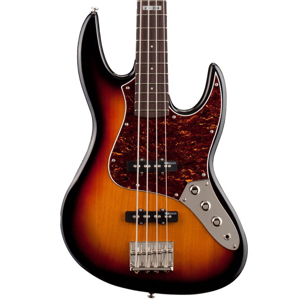 Amazon.com: ESP JB-J204-3TB-KIT-1 Black Satin Electric Bass Guitar