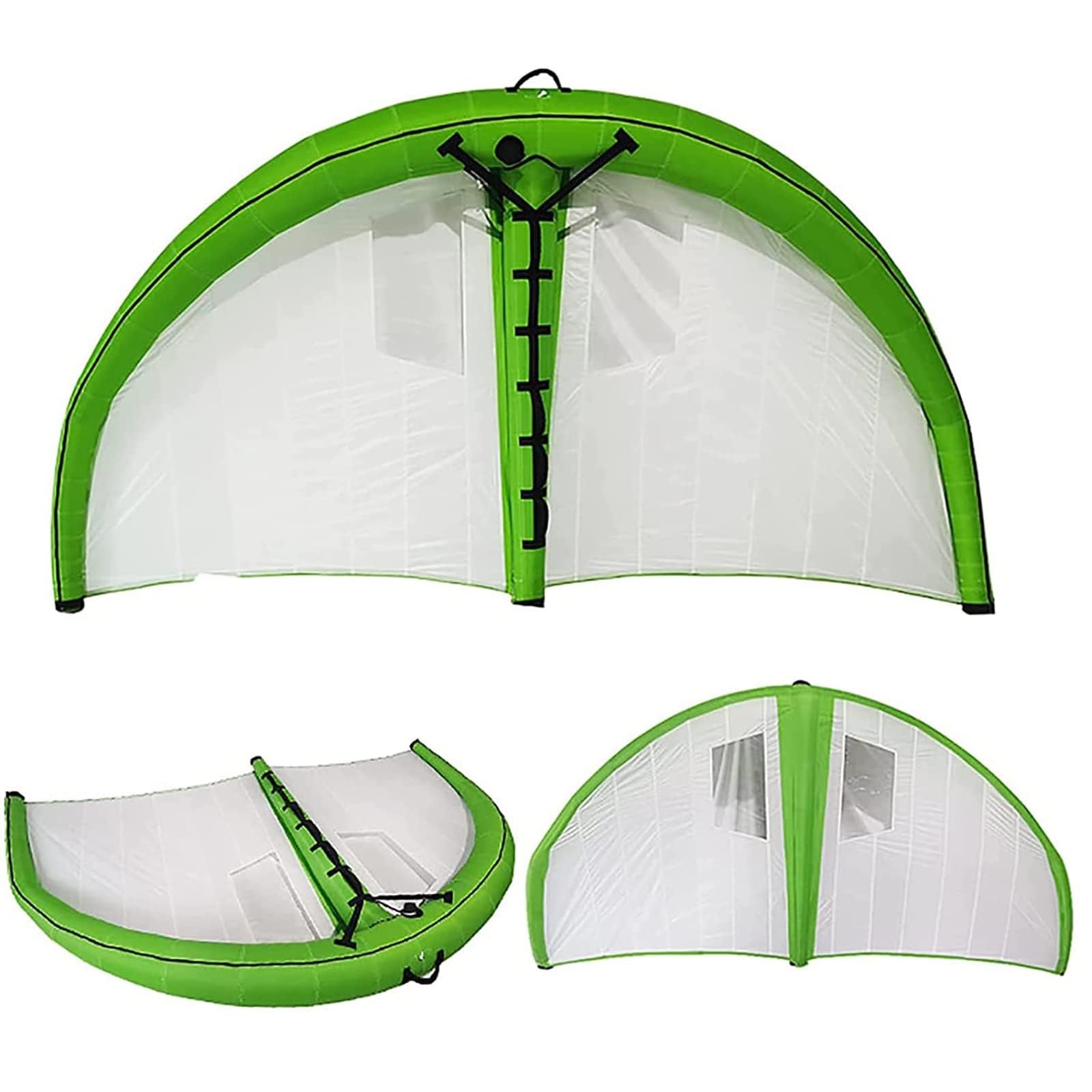 Handheld-Kitesurfen, Kite Wing Foil, Aufblasbarer Windsurf-Kite, Hergestellt aus TPU-Airbag, Für Wasser-Surf-Skateboard-Zubehör