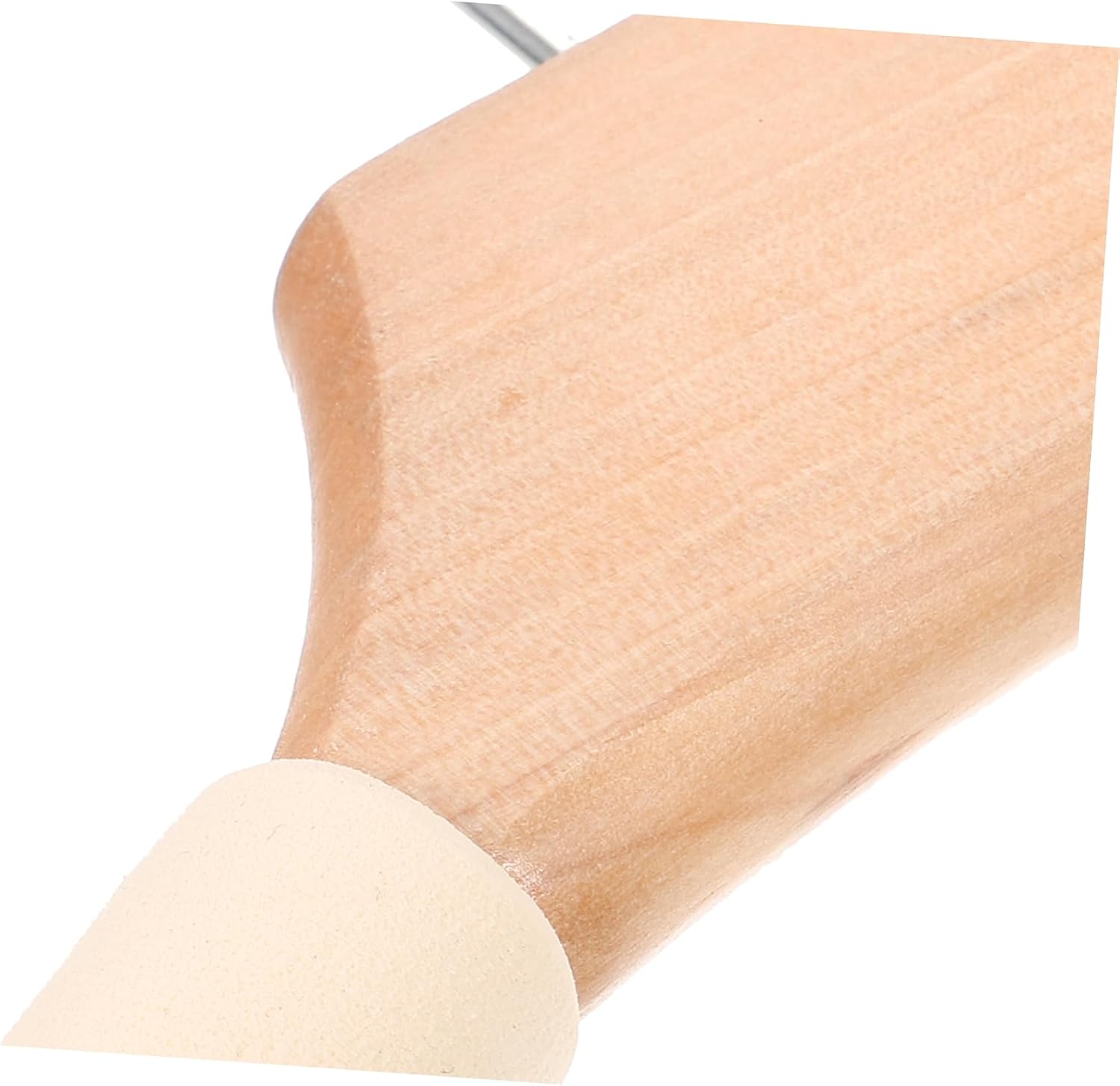 Mobestech Multi-use Padded Suit Hangers Wooden Sponge Padded Hangers No Wrinkle for Home Hotel Dormitory