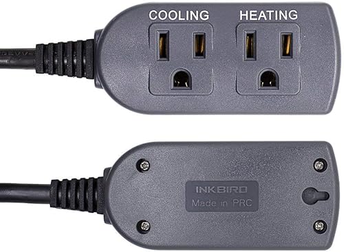 Miniatura 4 de Inkbird Controlador de temperatura ITC-308 con paquete de controlador de humedad IHC-200