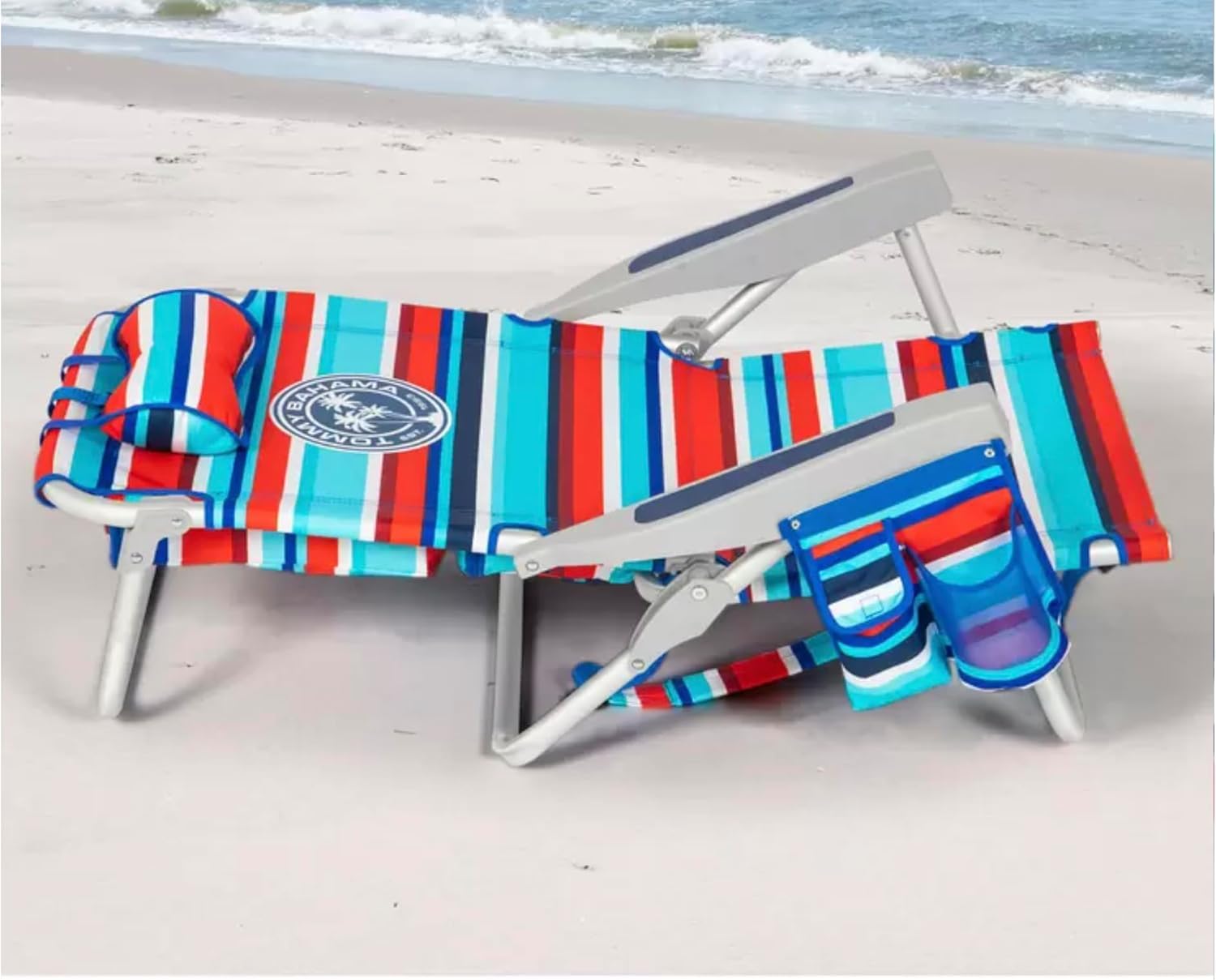 Tommy Bahama Beach Chair 2020 (Tropical Strips), Aluminium
