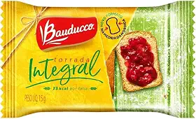 Torrada Integral Bauducco Sachê 15g Pacote Com 42 Unidades