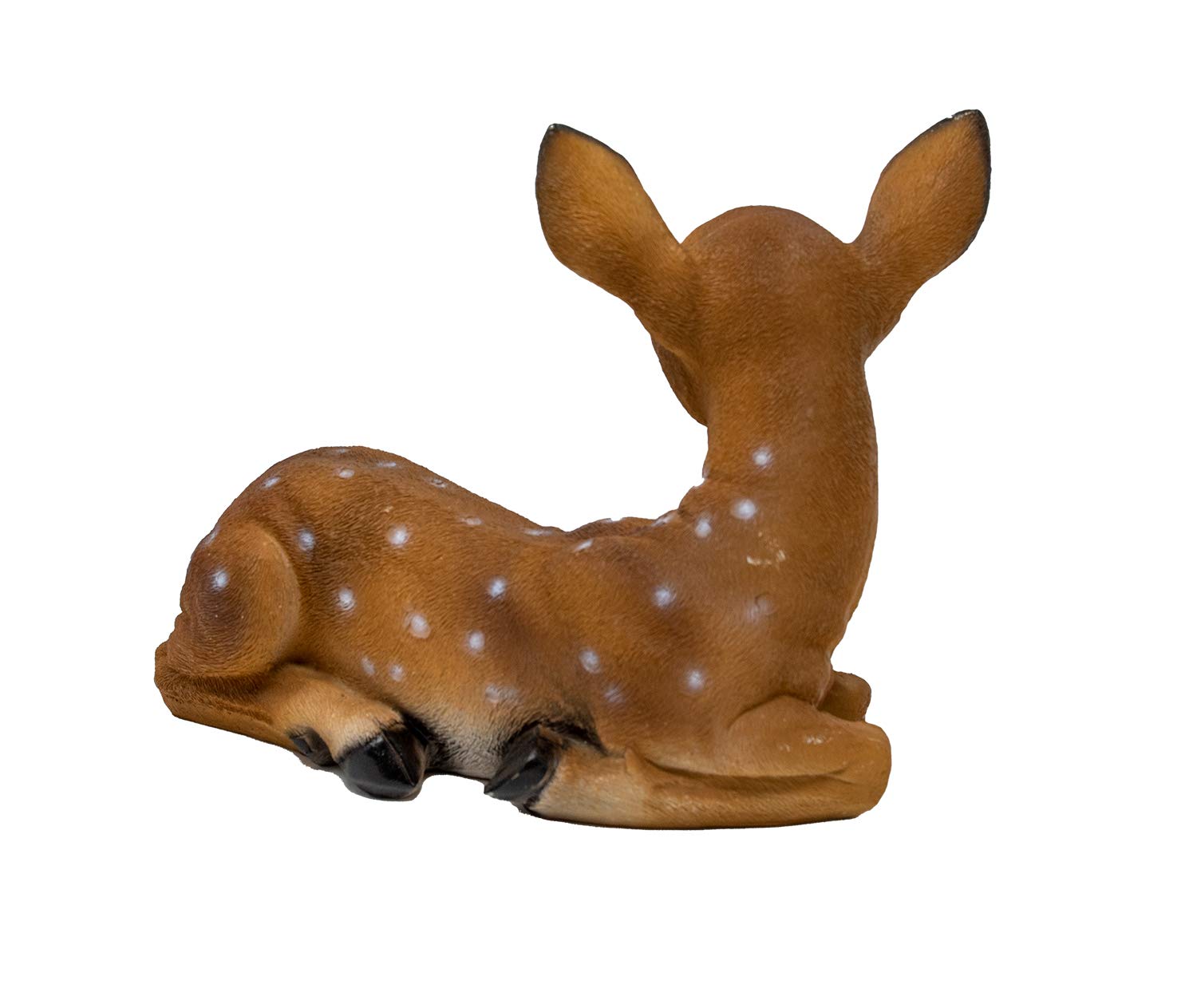 Benera REH Deko Figur Bambi Dekoration für Haus und Garten Innen Außen Rehkitz Braun 34 X 27 cm
