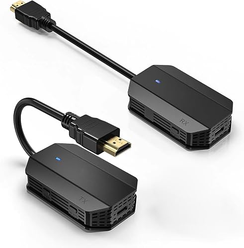 5G WiFi Display Extender Kit, Wireless HDMI Transmitter and Receiver for HD 1080