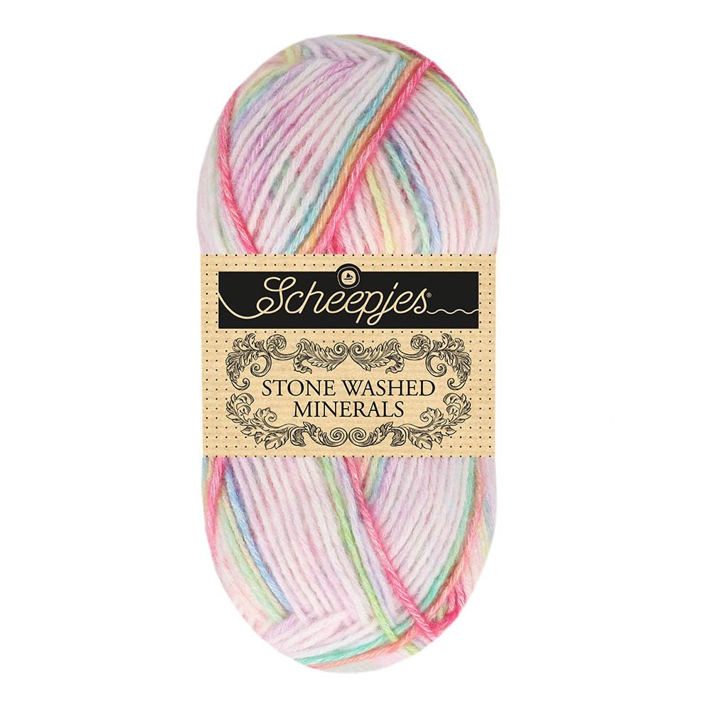 ScheepjesScheepjes Stone Washed Minerals 906 Opal Ocean (130m) Soft Yarn - 1x50g