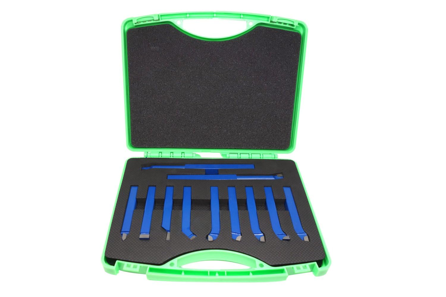 PAULIMOT Drehmeißel-Set 11-teilig mit Hartmetallplatten P30, DIN 4976, 12 mm