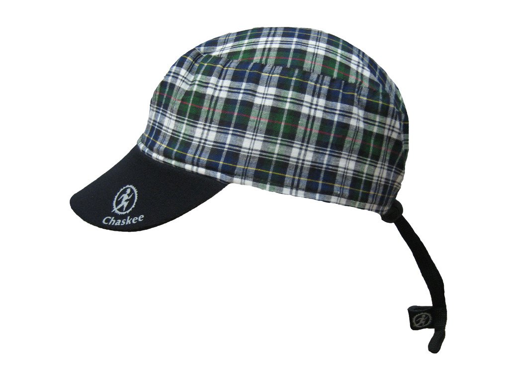 Chaskee Euro Reversible Madras Classic Cap (Navy)
